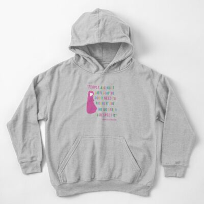 Princess Bubblegum Respect Quote Kids Hoodie