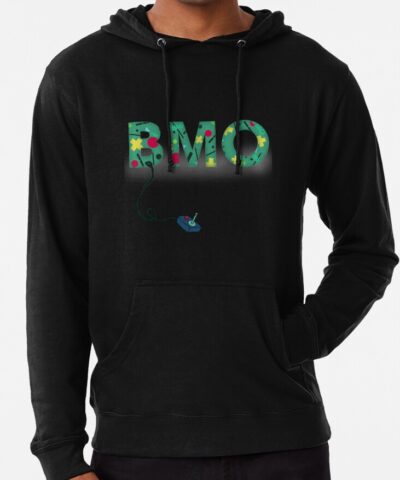 Alternative view of Bmo Adventure Time Text Gameboy Hoodie