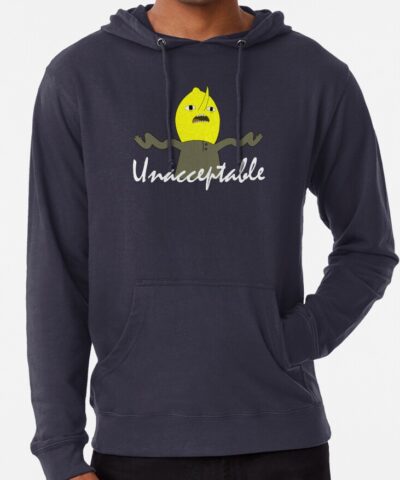 Alternative view of Lemongrab Unacceptable Adventure Time Hoodie