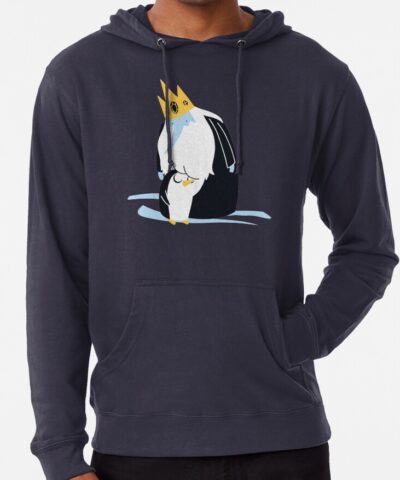 Alternative view of Ice King And Gunter Adventure Time Hoodie