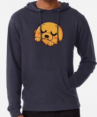 Alternative view of Sleeping Jake Adventure Time Hoodie