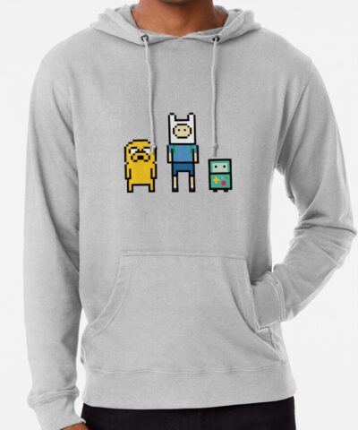Alternative view of Adventure Time Pixels Hoodie