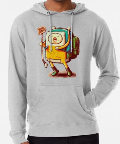 Alternative view of Adventure Time Finn Hoodie