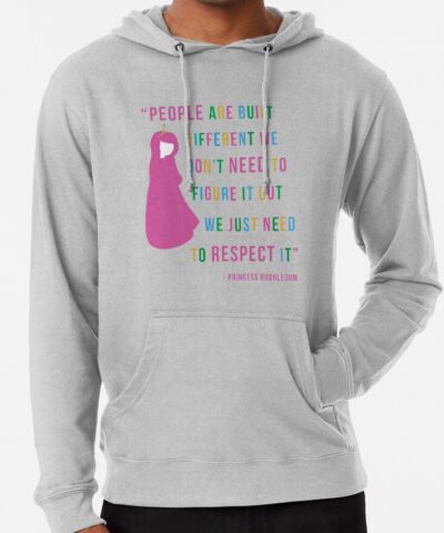 Alternative view of Princess Bubblegum Respect Quote Hoodie