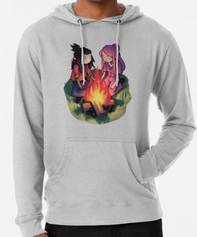 Alternative view of Marceline And Princess Bubblegum Sitting By The Campfire Hoodie