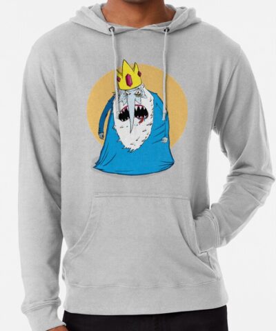 Alternative view of Angry King Of Ice Hoodie