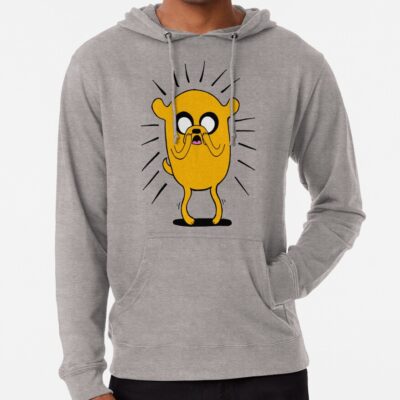 Adventure Time Jake The Dog In Shock Color Hoodie