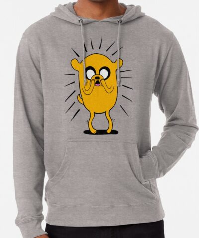 Adventure Time Jake The Dog In Shock Color Hoodie