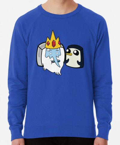 Ice King And Gunter Adventure Time Boxheadz Sweatshirt