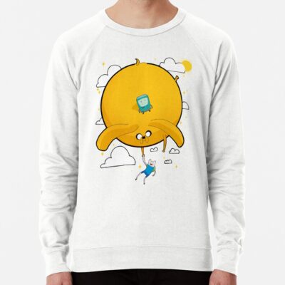 Finn Bmo And Jake Best Friends Adventure Time Sweatshirt