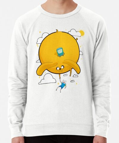 Finn Bmo And Jake Best Friends Adventure Time Sweatshirt
