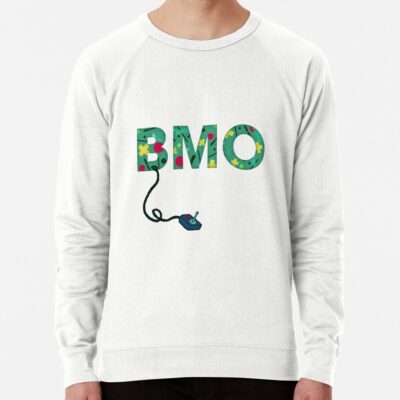Bmo Adventure Time Text Gameboy Sweatshirt