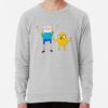 ssrcolightweight sweatshirtmensheather greyfrontsquare productx1000 bgf8f8f8 18 - Adventure Time Merch
