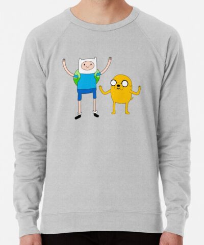 Alternative view of Adventure Time Finn And Jake Sweatshirt