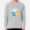ssrcolightweight sweatshirtmensheather greyfrontsquare productx1000 bgf8f8f8 24 - Adventure Time Merch