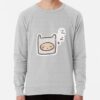 ssrcolightweight sweatshirtmensheather greyfrontsquare productx1000 bgf8f8f8 28 - Adventure Time Merch