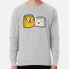 ssrcolightweight sweatshirtmensheather greyfrontsquare productx1000 bgf8f8f8 29 - Adventure Time Merch