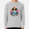 ssrcolightweight sweatshirtmensheather greyfrontsquare productx1000 bgf8f8f8 34 - Adventure Time Merch