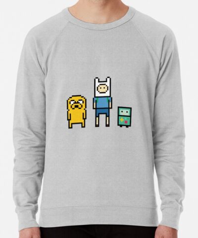 Alternative view of Adventure Time Pixels Sweatshirt