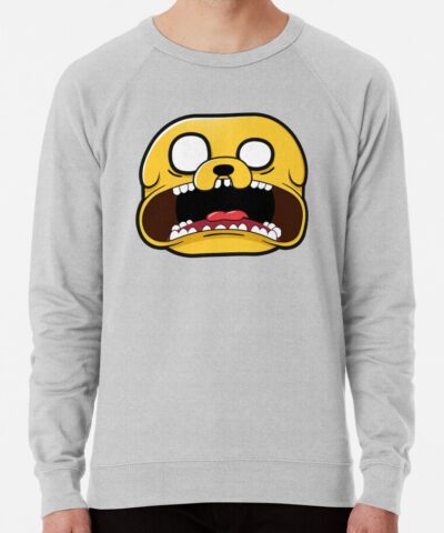 Alternative view of Jake Shocked Solo Adventure Time Sweatshirt