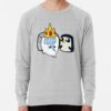 ssrcolightweight sweatshirtmensheather greyfrontsquare productx1000 bgf8f8f8 54 - Adventure Time Merch