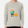 ssrcolightweight sweatshirtmensoatmeal heatherfrontsquare productx1000 bgf8f8f8 19 - Adventure Time Merch