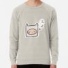 ssrcolightweight sweatshirtmensoatmeal heatherfrontsquare productx1000 bgf8f8f8 28 - Adventure Time Merch