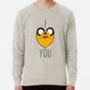 ssrcolightweight sweatshirtmensoatmeal heatherfrontsquare productx1000 bgf8f8f8 42 - Adventure Time Merch