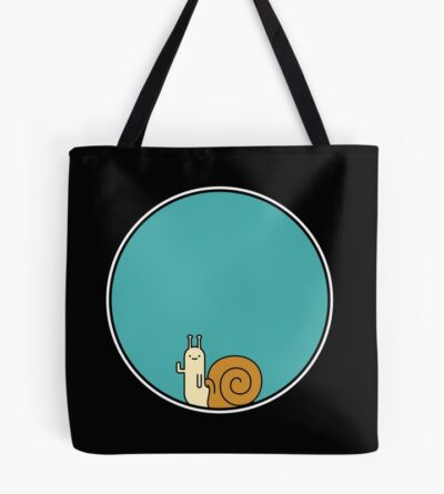 Snail Full Flat Colour Tote Bag