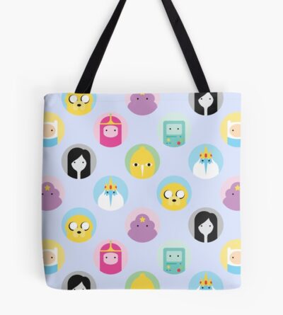 Adventure Pattern Time Tote Bag