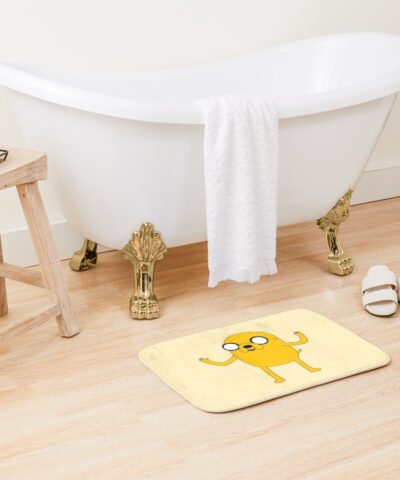 Alternative view of Adventure Time Jake The Dog Bath Mat