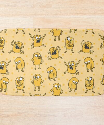 Jake Pattern Adventure Time Bath Mat