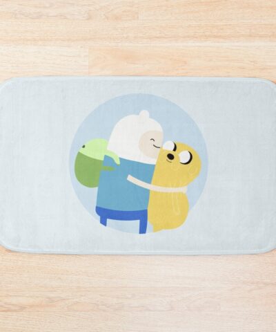 Adventure Time Jake And Finn Bath Mat