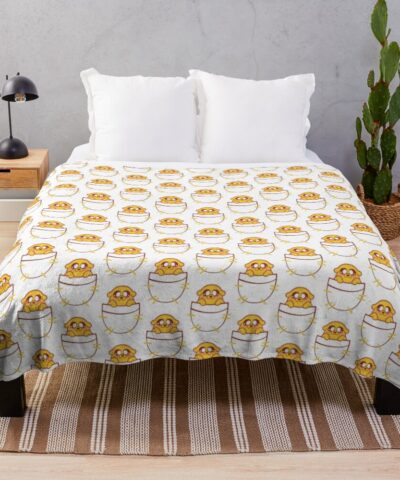 Jake Adventure Time Throw Blanket