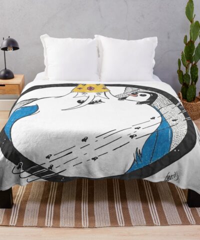 Misfit Ice King Throw Blanket