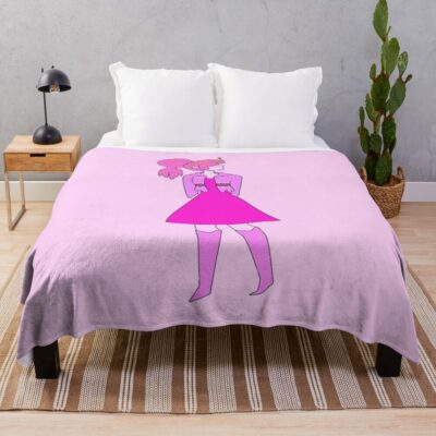 Princess Bubblegum Throw Blanket