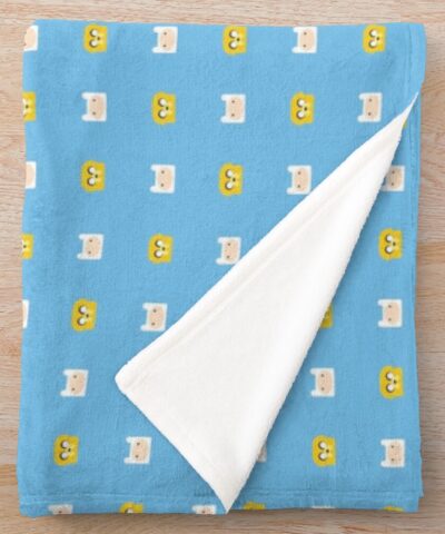 Alternative view of Finn And Jake Adventure Time Throw Blanket