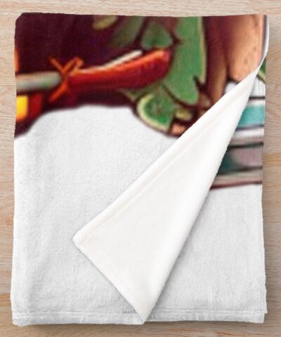 Alternative view of Adventure Time Jake Throw Blanket