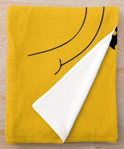 Alternative view of Jake Adventure Time Throw Blanket