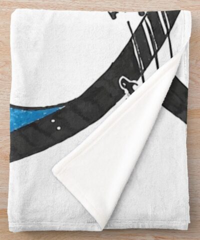 Alternative view of Misfit Ice King Throw Blanket