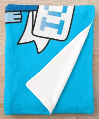 Alternative view of Ice King Throw Blanket