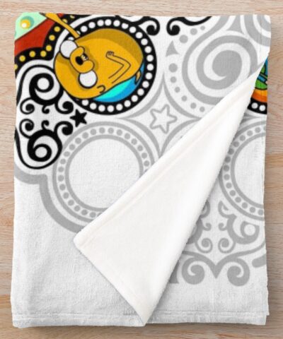 Alternative view of Bmo Bmo Adventure Time Beemo Throw Blanket
