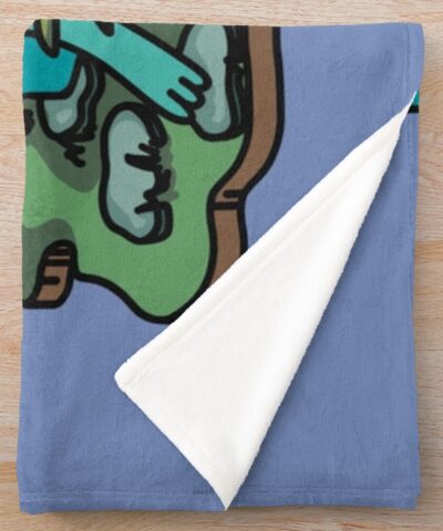 Alternative view of Bmo Adventure Time Throw Blanket