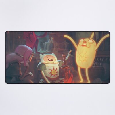 Camp Fire Finn And Jake Mouse Pad