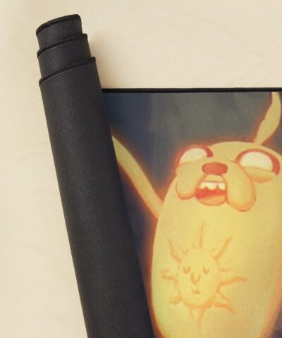 Alternative view of Camp Fire Finn And Jake Mouse Pad