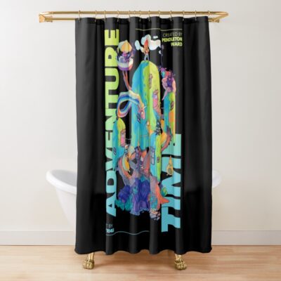 Adventure Time Fand Home White Classic Shower Curtain