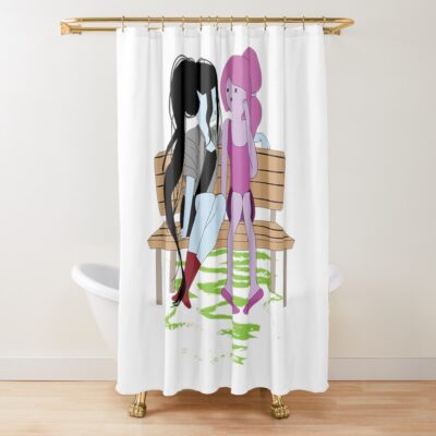 Adventure Time T Shirtadventure Time Bubbline Shower Curtain