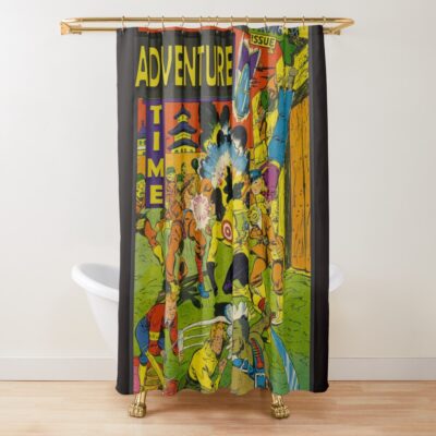 Adventure Time Shower Curtain