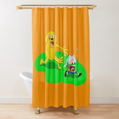 Adventure Time Shower Curtain