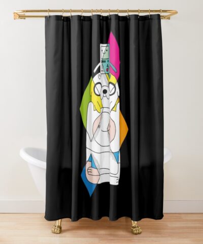 Finn Jake Bmo Classic Design Adventure Time Shower Curtain